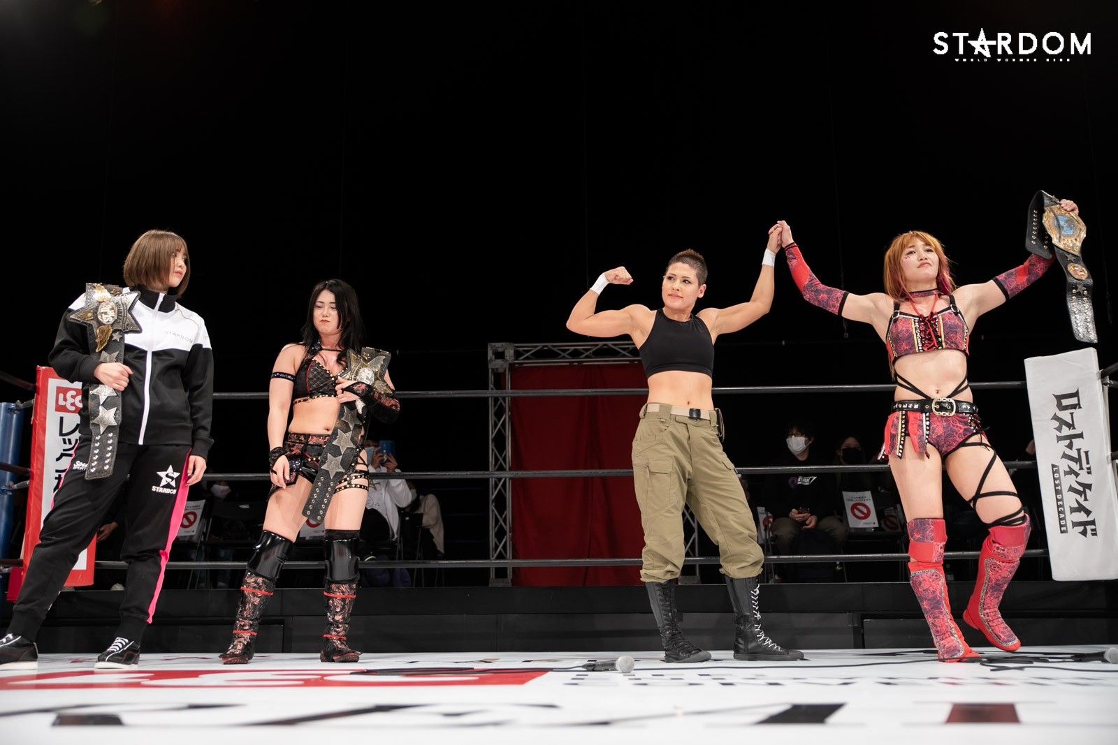 スターダム　AZM選手　2021等身大タペストリー AZM スターダム マスク プロレス（AZM 等身大タペストリー