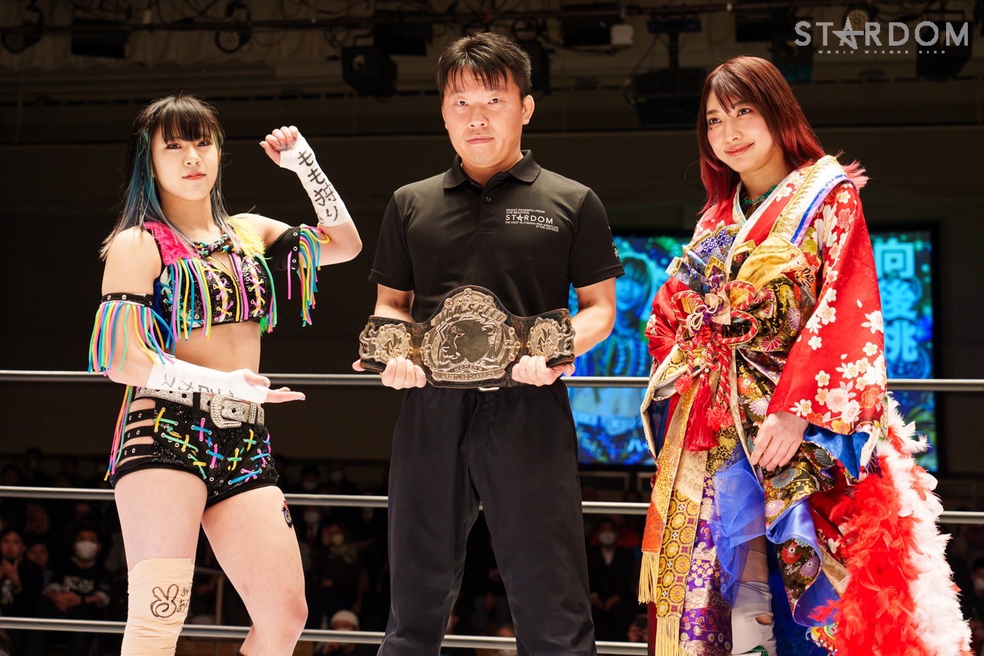 スターダム 2018年12月 興行ポスター ☆ 渡辺・林下 vs 鹿島・星輝