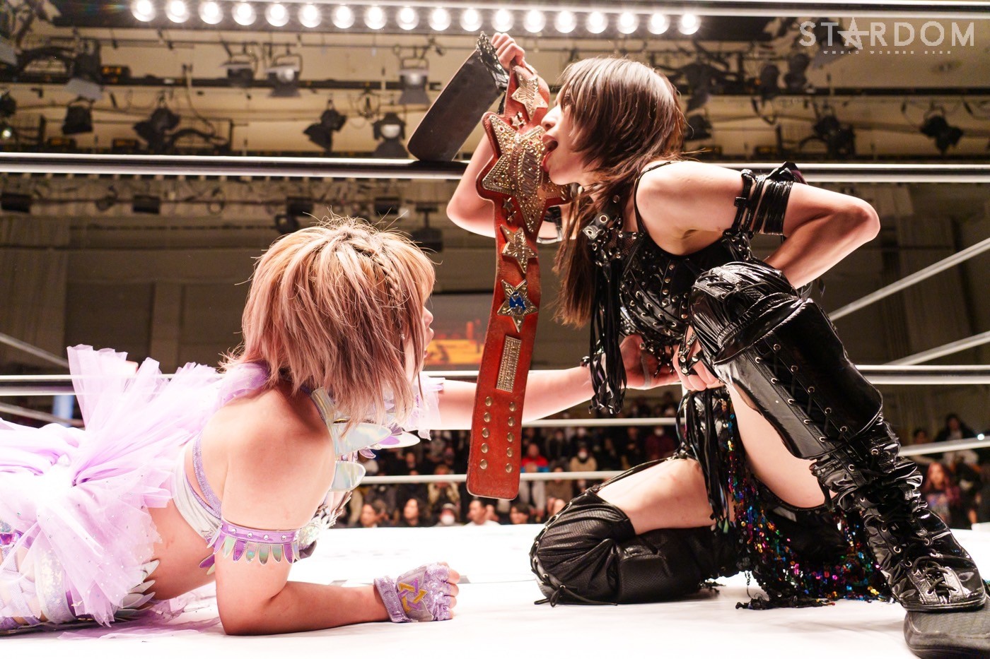 スターダム 2018年12月 興行ポスター ☆ 渡辺・林下 vs 鹿島・星輝