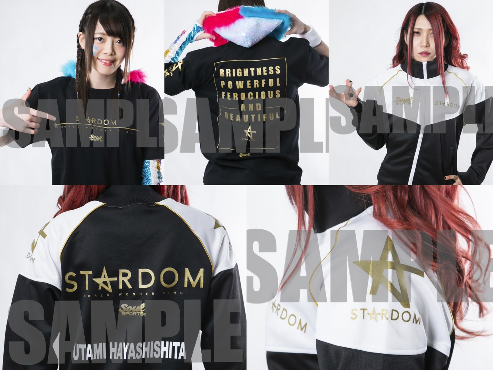 新商品】待望のSTARDOM×SOUL SPORTSジャージ＆Tシャツ 2021ver.が発売