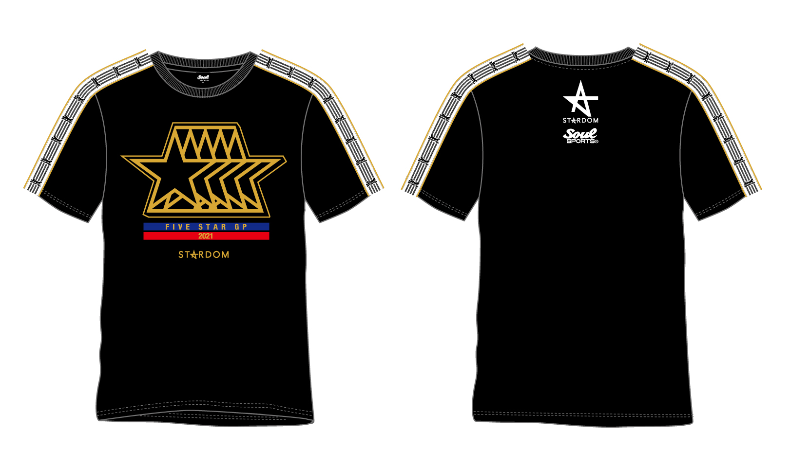 新商品】「Tシャツ/ハーフパンツ 5☆STAR GP 2021 開催記念」がSTARDOM