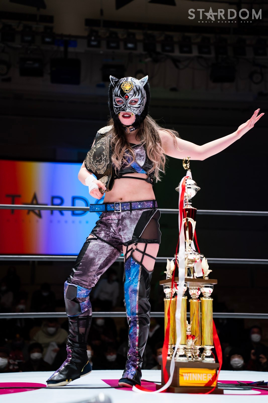 女子プロレス スターダム スターライトキッド サインカード ② STARDOM