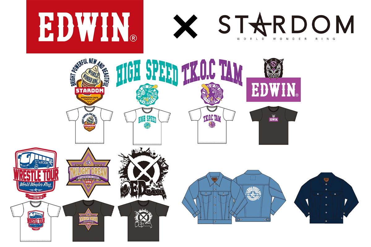 EDWIN × STARDOM Tシャツ KID MASK スターライト・キッド - Tシャツ 