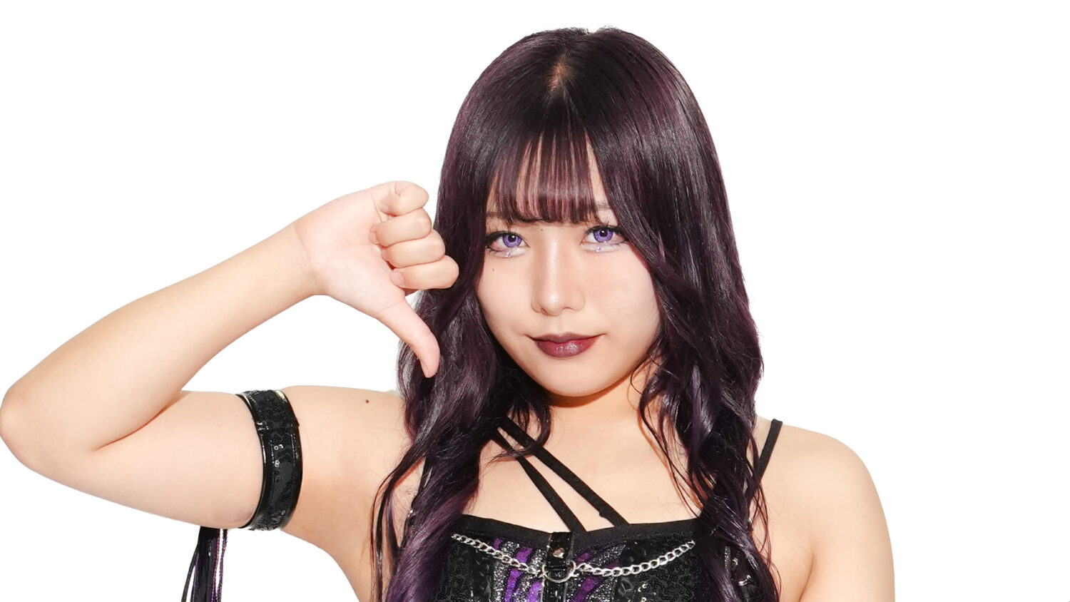 スターダム 稲葉あずさ 等身大タペストリー 2025　女子プロレス　HATE 20250308_5 | 試合レポート | スターダム✪STARDOM