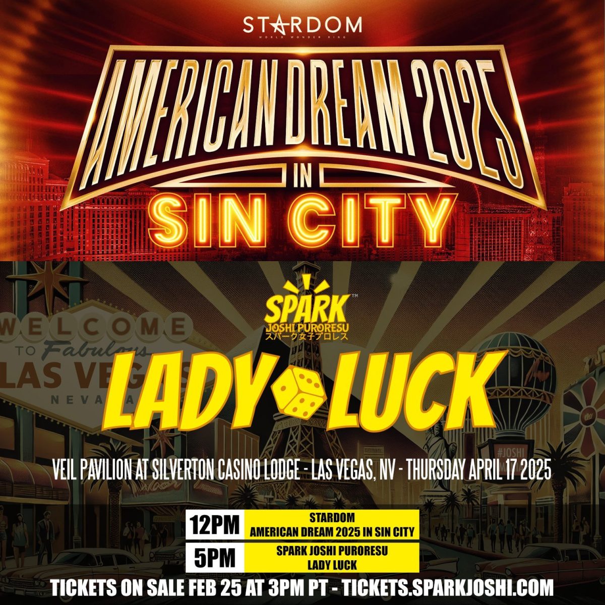 &quot;STARDOM American Dream 2025 in Sin City&quot;