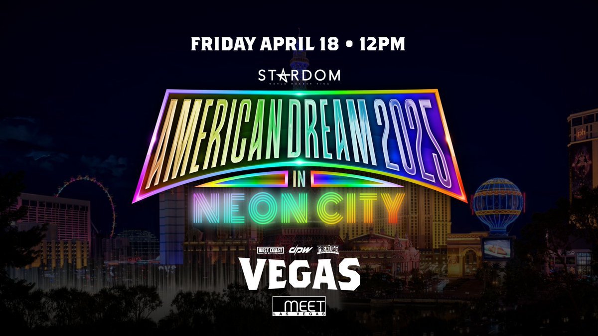 &quot;STARDOM American Dream 2025 in Neon City&quot;