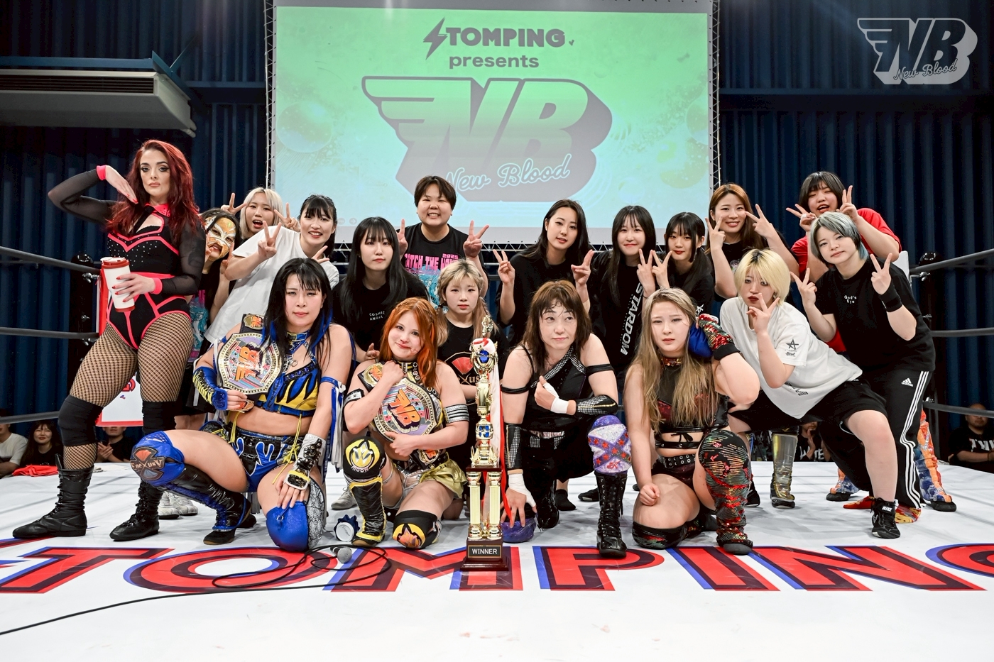 『プロレスファン必携アプリSTOMPING Presents NEW BLOOD22』