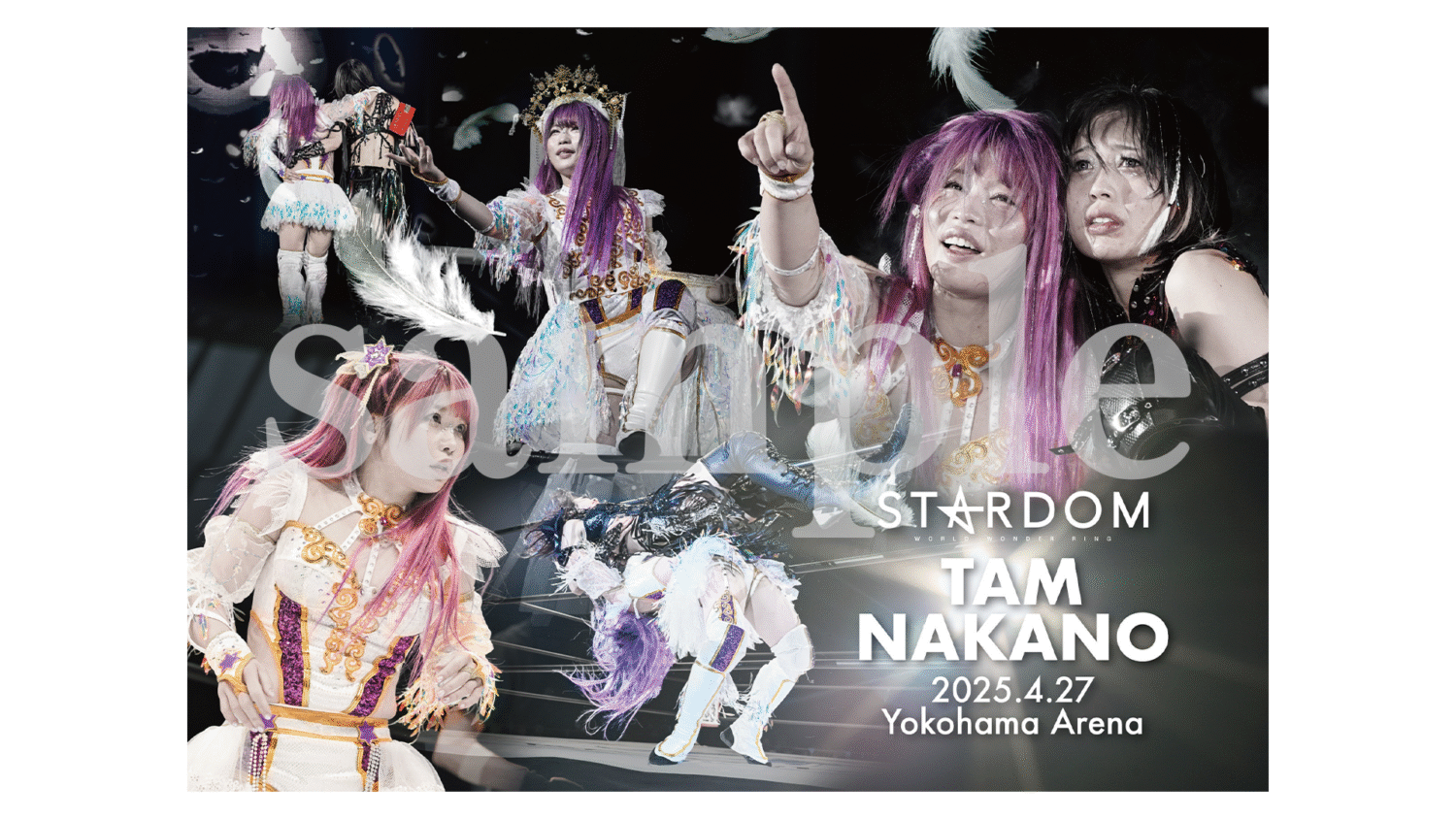 DMMオンクレ限定 アクリルスタンド　クリアカード 　中野たむ DMMオンクレ 中野たむ アクスタ クリアカード セット オンゲキ bright