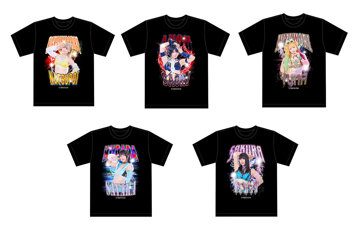 スターダム　中野たむ選手　ラップTシャツ シ*ヤ様 中野たむ スターダム ラップTシャツ XL - メルカリ