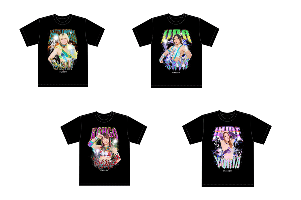 スターダム 渡辺桃選手 ラップTシャツ 受注開始】『ラップTシャツ2025』が10月1日(水)18:00~受注