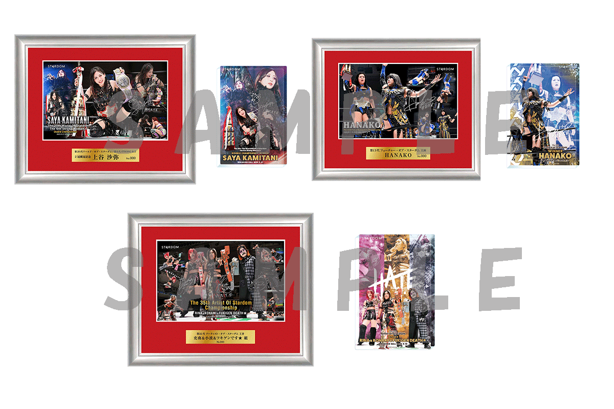 新商品】第35代アーティスト・オブ・スターダム/第13代フューチャー 新商品】第35代アーティスト・オブ・スターダム/第13代フューチャー