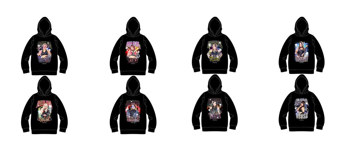 L　スターダム　安納サオリ　なつぽい　ジップパーカー　ステッカー付、他LL　3L 受注開始】『ラップパーカー2026』が1月16日(金) 18:00～受注開始