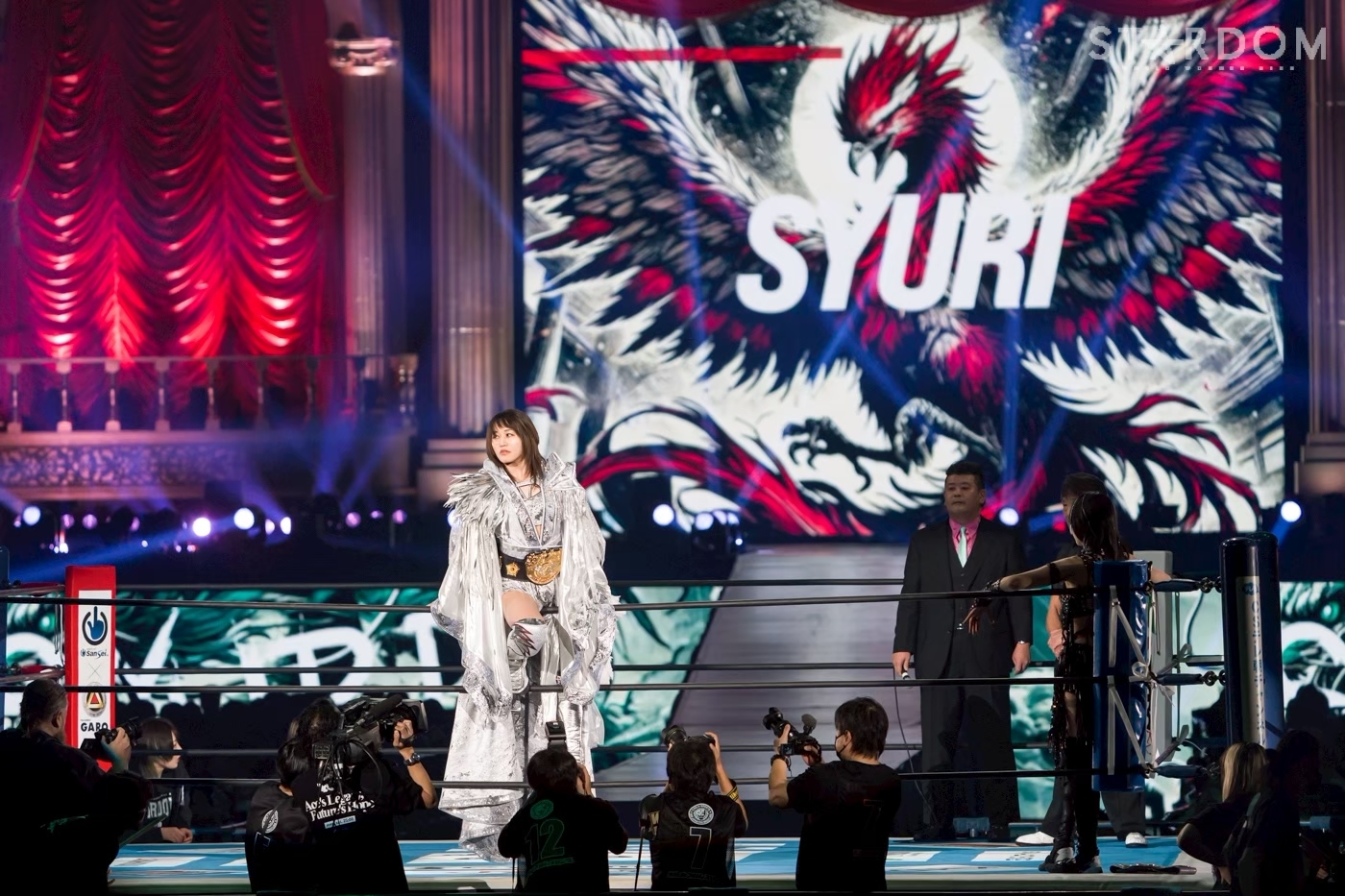 メディア情報】朱里 vs 上谷沙弥戦がBS朝日「ワールドプロレスリング