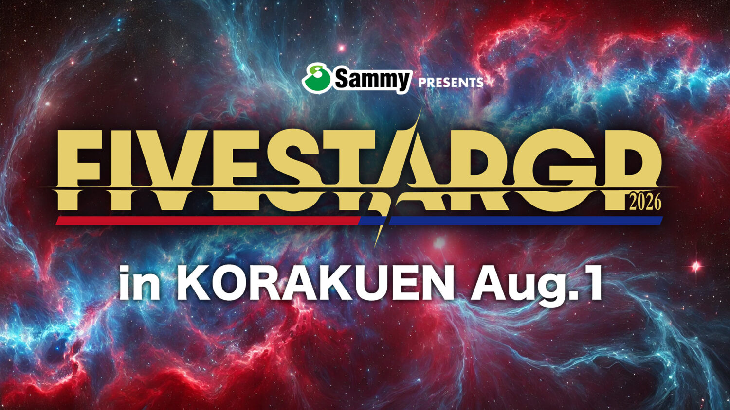Sammy presents STARDOM 5★STAR GP 2026 in KORAKUEN Aug.1