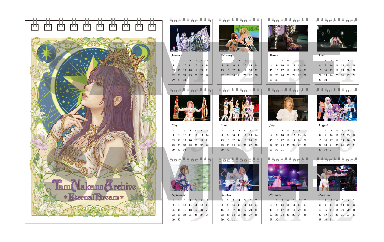 新商品発売】《Tam Nakano Archive -Eternal Dream-》メモリアルグッズ