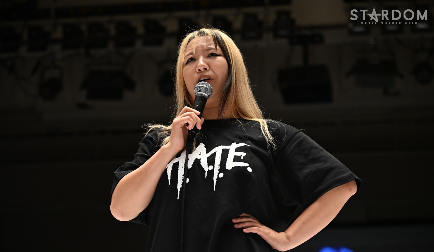 渡辺桃が登場！7か月ぶりの復帰を宣言「私がいないこのリング、つまん