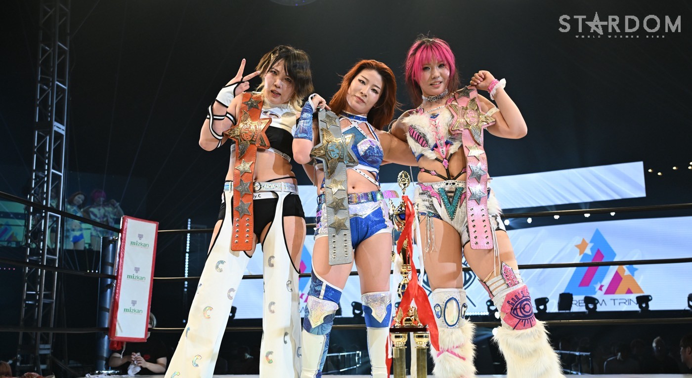 発掘品✨ 安納サオリ 中野たむ ポートレート③ 女子プロレス STARDOM 第33代 中野たむ＆なつぽい＆安納サオリ | スターダム✪STARDOM