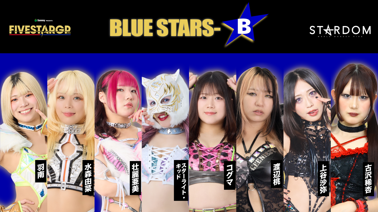 BLUE STARS-B ブロック分け