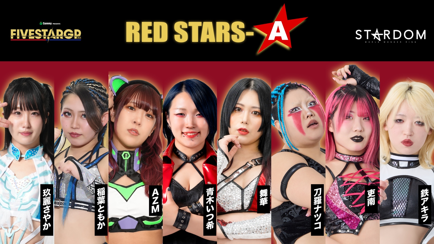 RED STARS-A ブロック分け
