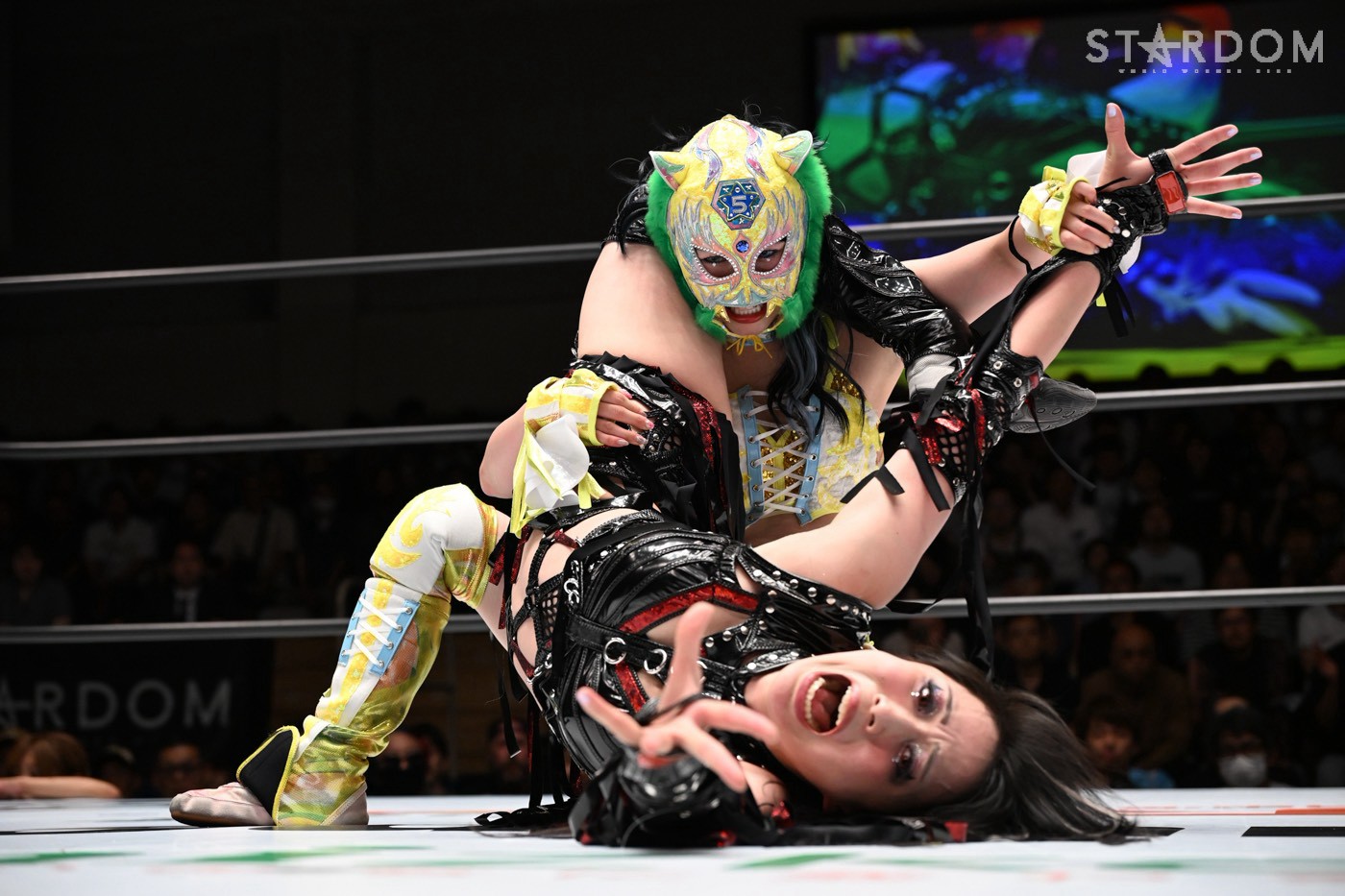 5☆STAR】S・キッドvs上谷沙弥の因縁対決は壮絶ドロー 壮麗亜美は水森