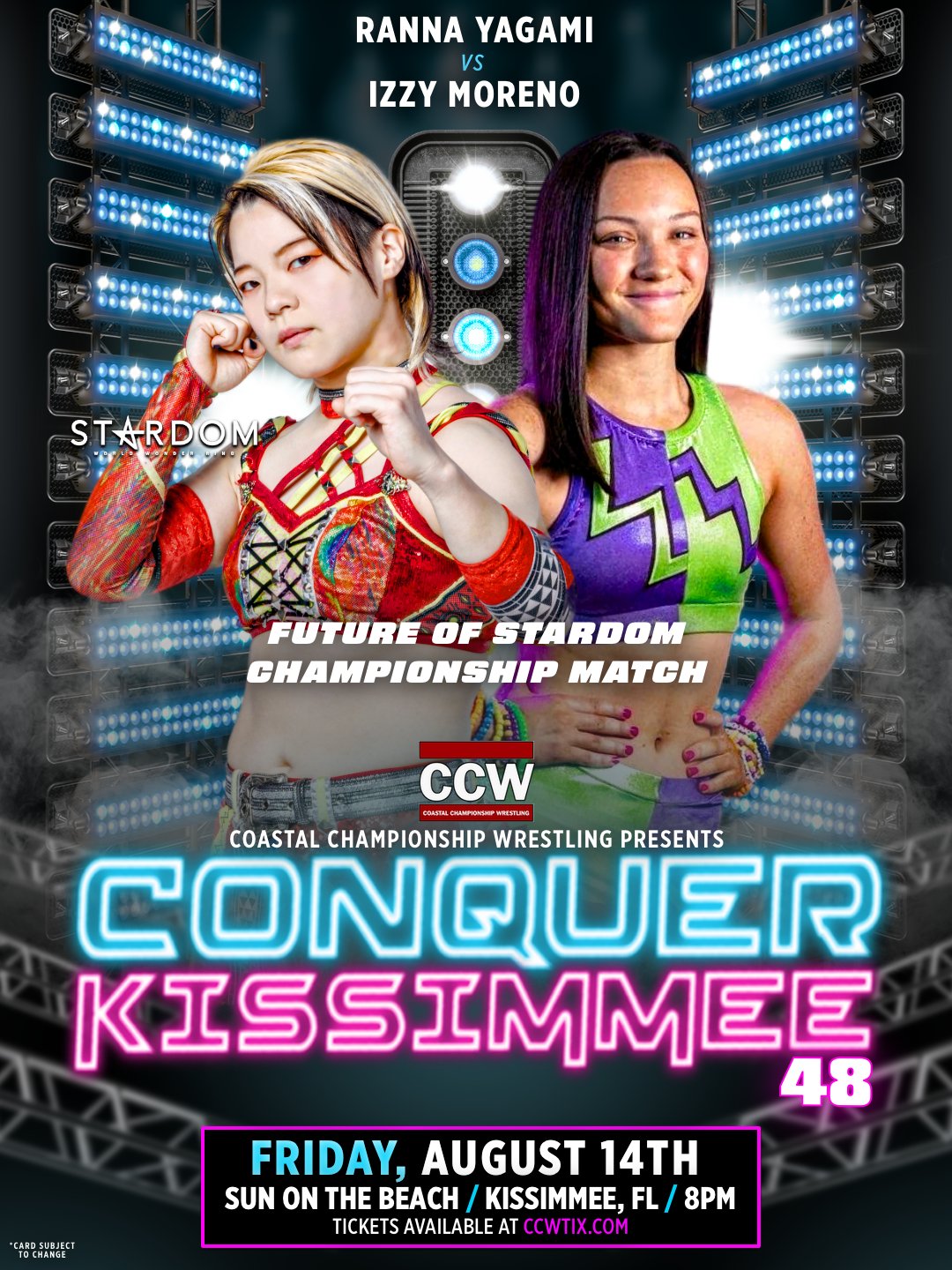 【他団体参戦】CONQUER KISSIMMEE 48